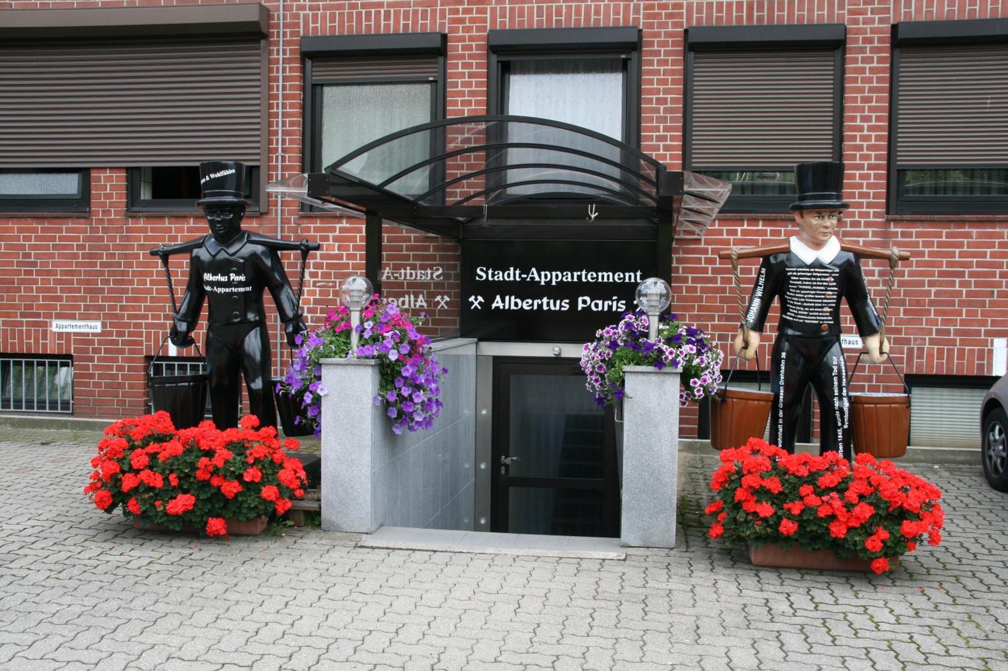 Albertus Paris Aparthotel Hamburg Exterior photo